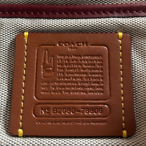 Coach Originals Trail Bag 78806 EUC - Picture 9 of 17